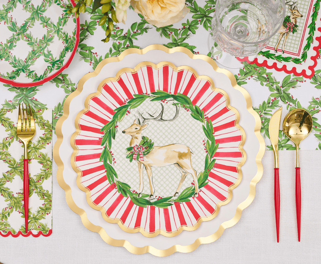 Holly Berry Dinner Plates