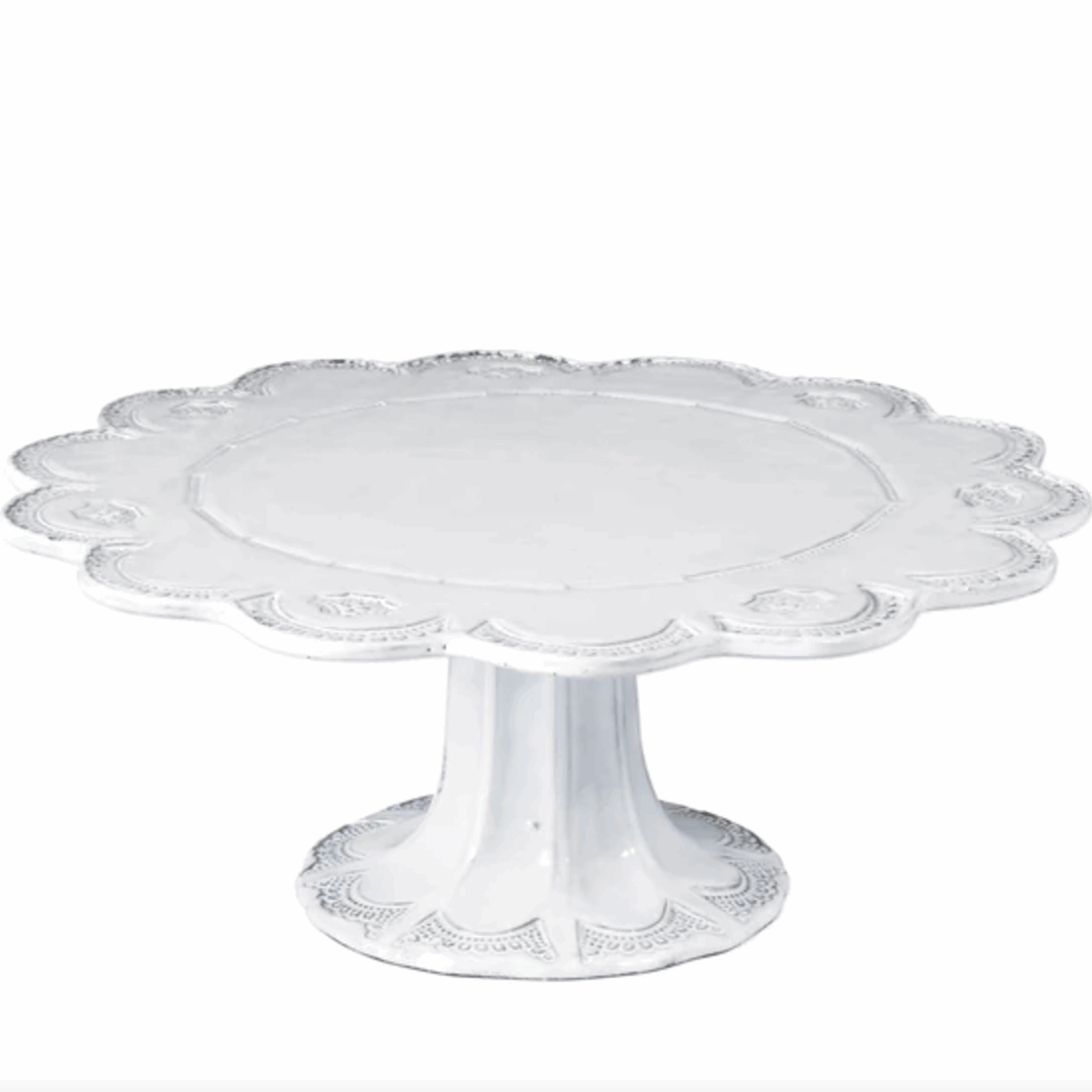 Incanto Lace Large Cake Plate - Small Batch Specialty Gifts