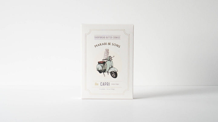 Lemon Poppy Cookies - Capri - Small Batch Specialty Gifts