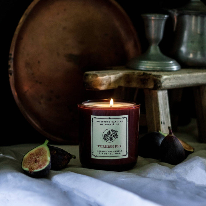 Lodestone Turkish Fig - Luxury Soy Candle - Small Batch Specialty Gifts