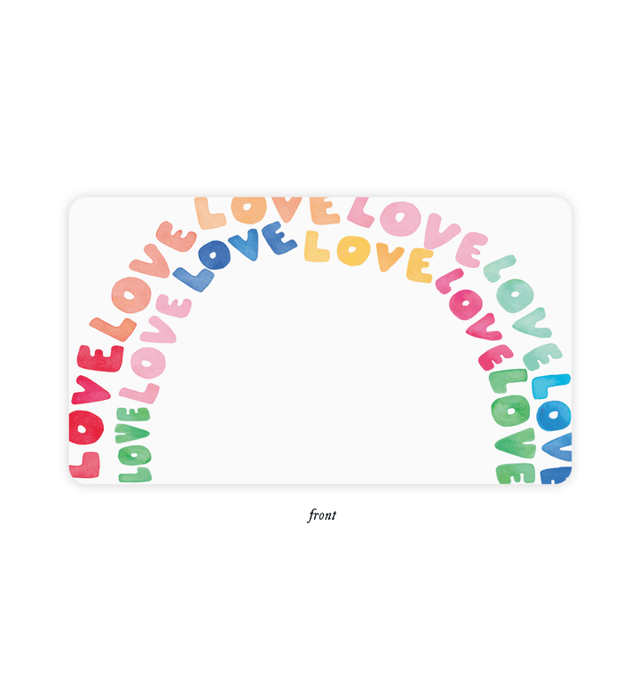 Love Rainbow Little Notes® - Small Batch Specialty Gifts