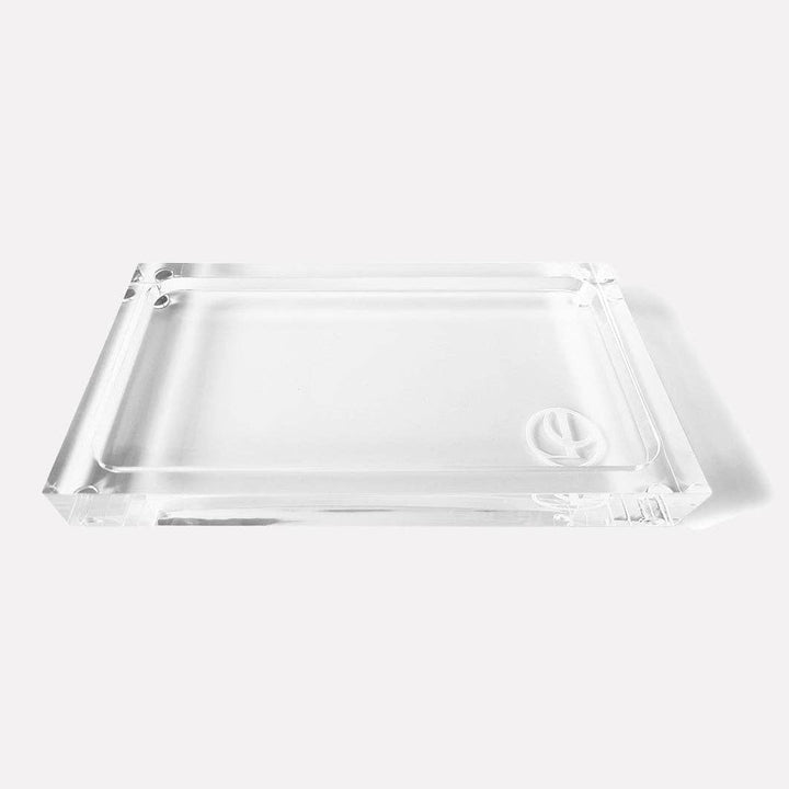 Lucite Soap Tray on a white background