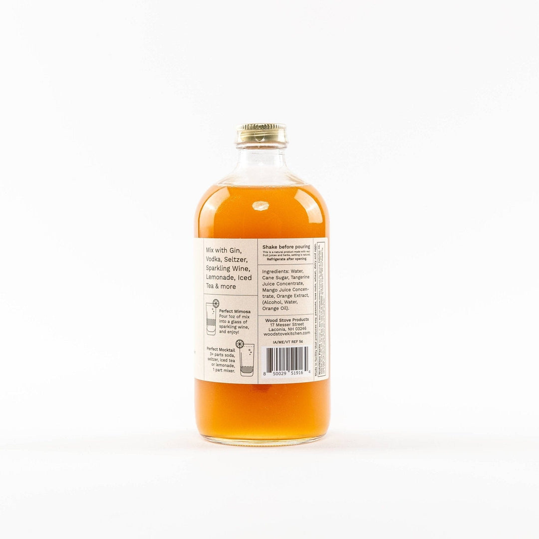 Mimosa Mixer w/ Tangerine & Mango for Cocktails and Mocktails, 16 fl oz - Small Batch Specialty Gifts