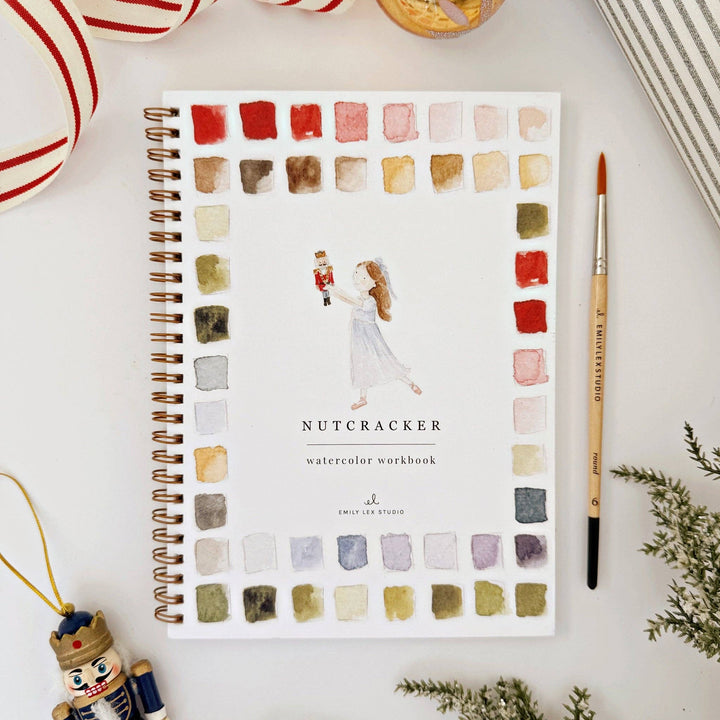 Nutcracker Watercolor Notebook
