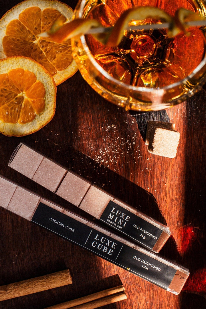 OLD FASHIONED | LUXE Mixology Cube MINI - Small Batch Specialty Gifts