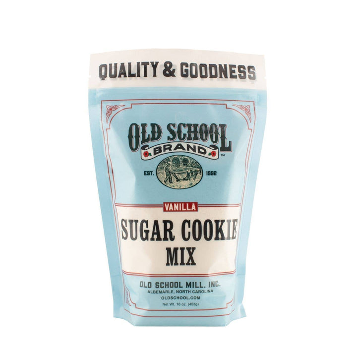 Old School Sugar Cookie Mix on a white background