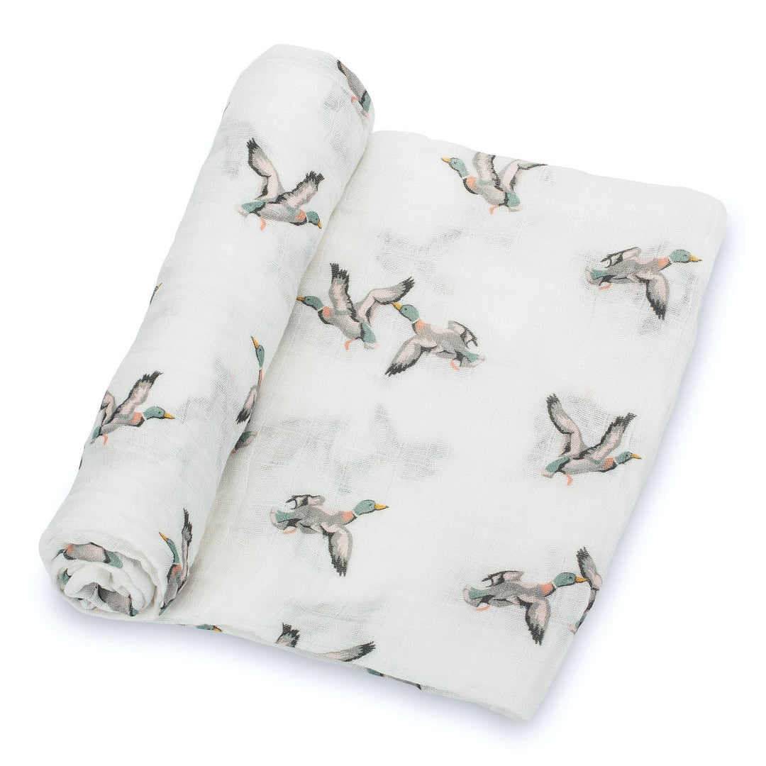 Quackin'up Baby Muslin Cotton Blanket - Small Batch Specialty Gifts
