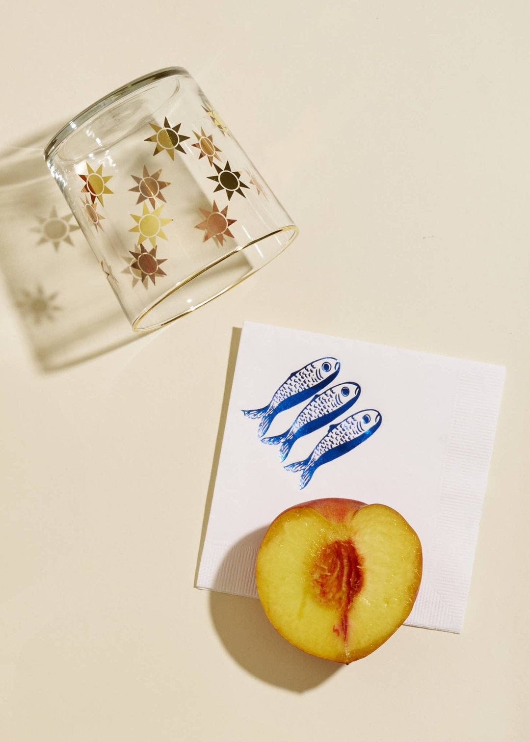 Sardines Cocktail Paper Beverage Napkin