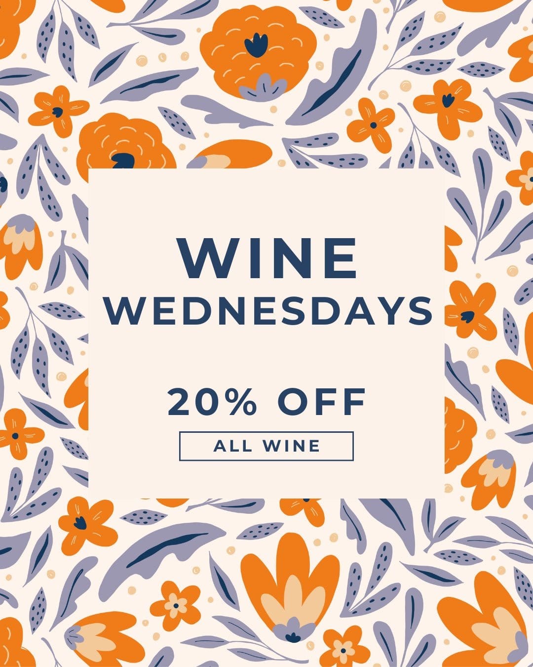 SPECIAL: Wine Wednesdays