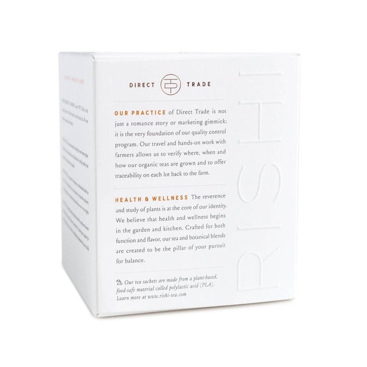 Turmeric Ginger Organic Herbal Tea Sachets - Small Batch Specialty Gifts