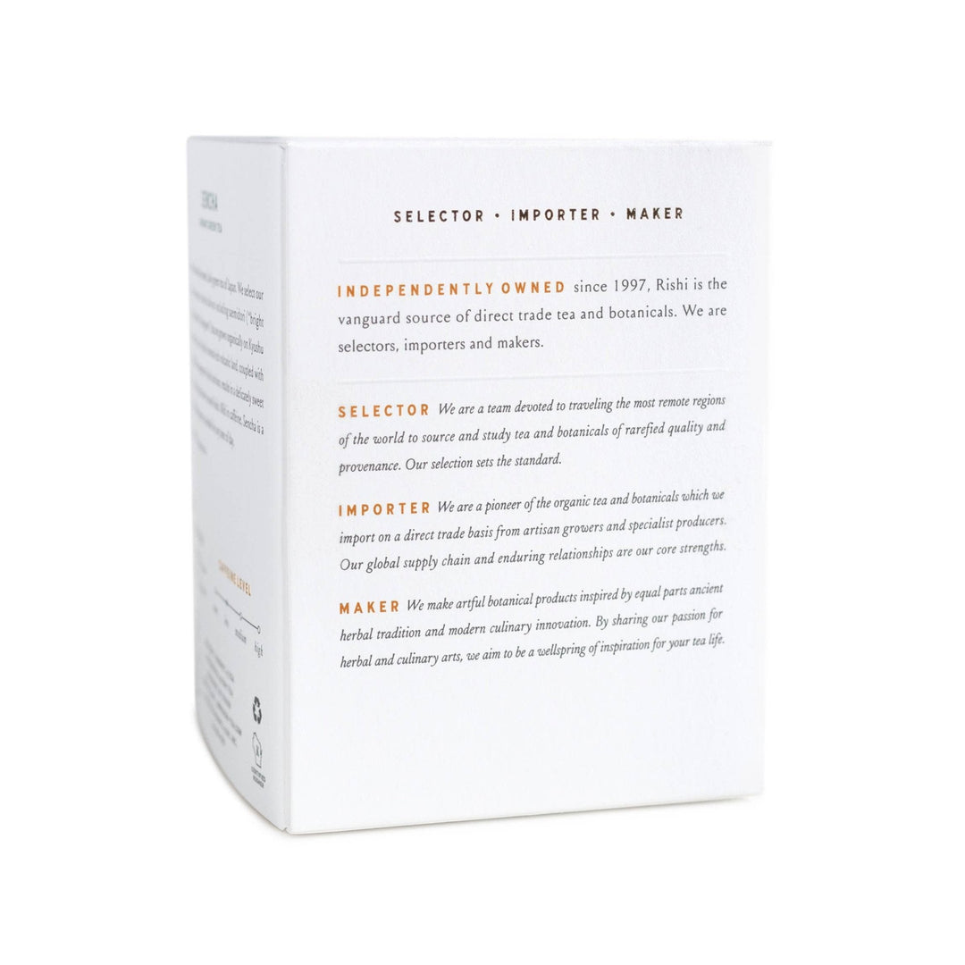 Turmeric Ginger Organic Herbal Tea Sachets - Small Batch Specialty Gifts