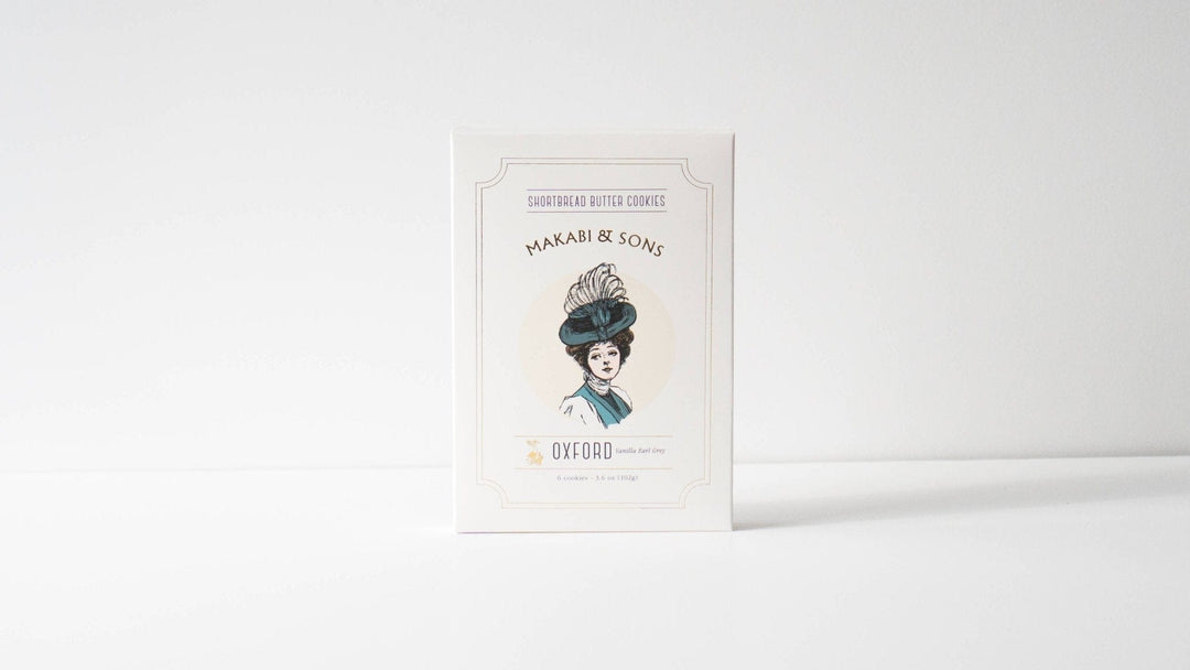 Vanilla Earl Grey Cookies - Oxford - Small Batch Specialty Gifts