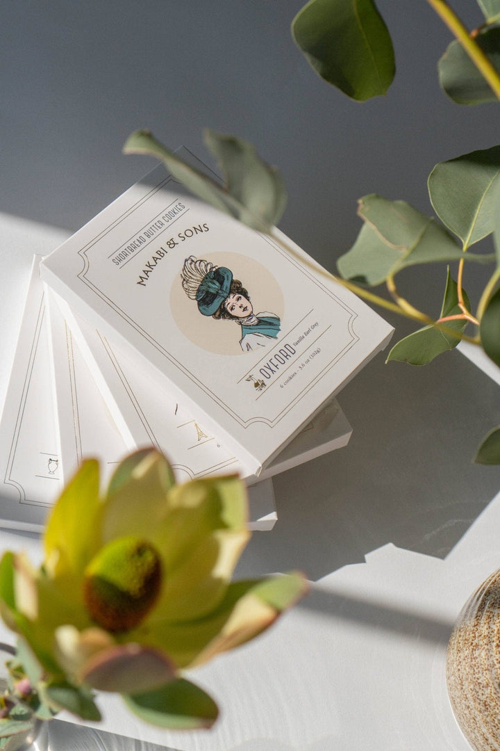 Vanilla Earl Grey Cookies - Oxford - Small Batch Specialty Gifts