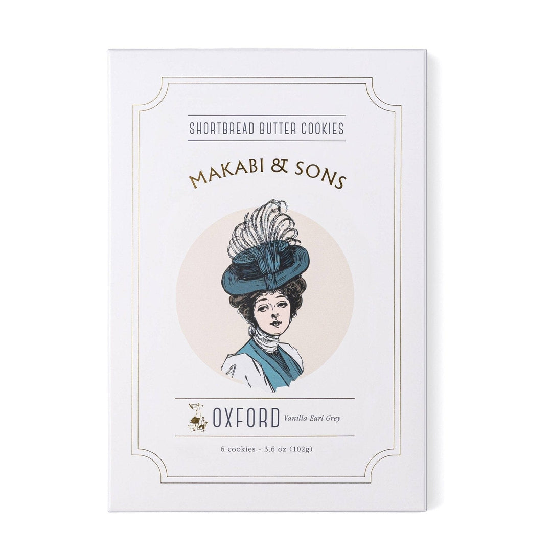 Vanilla Earl Grey Cookies - Oxford - Small Batch Specialty Gifts