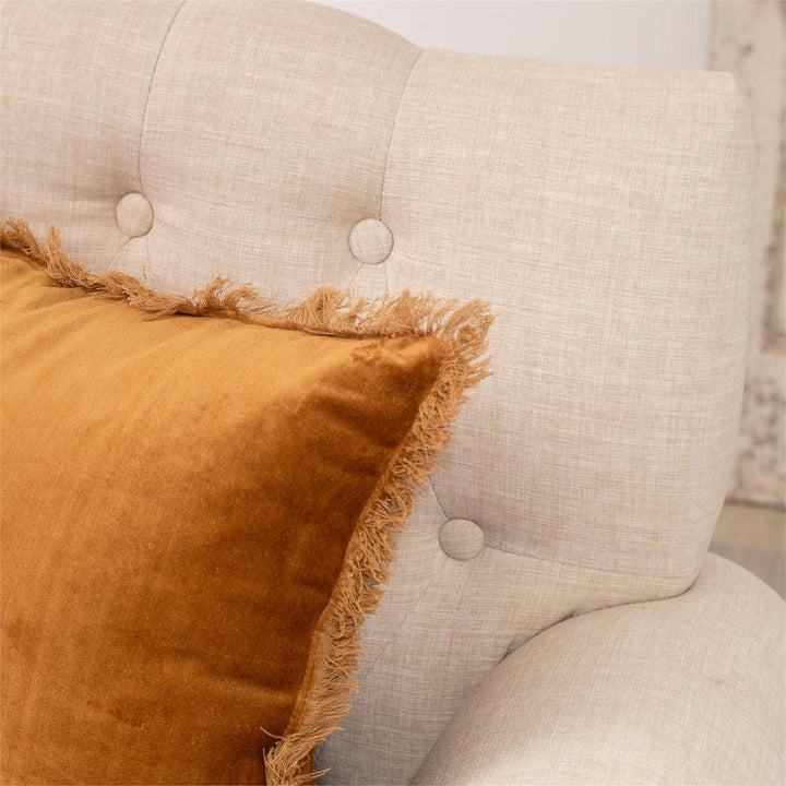 Velvet Rust Pillow