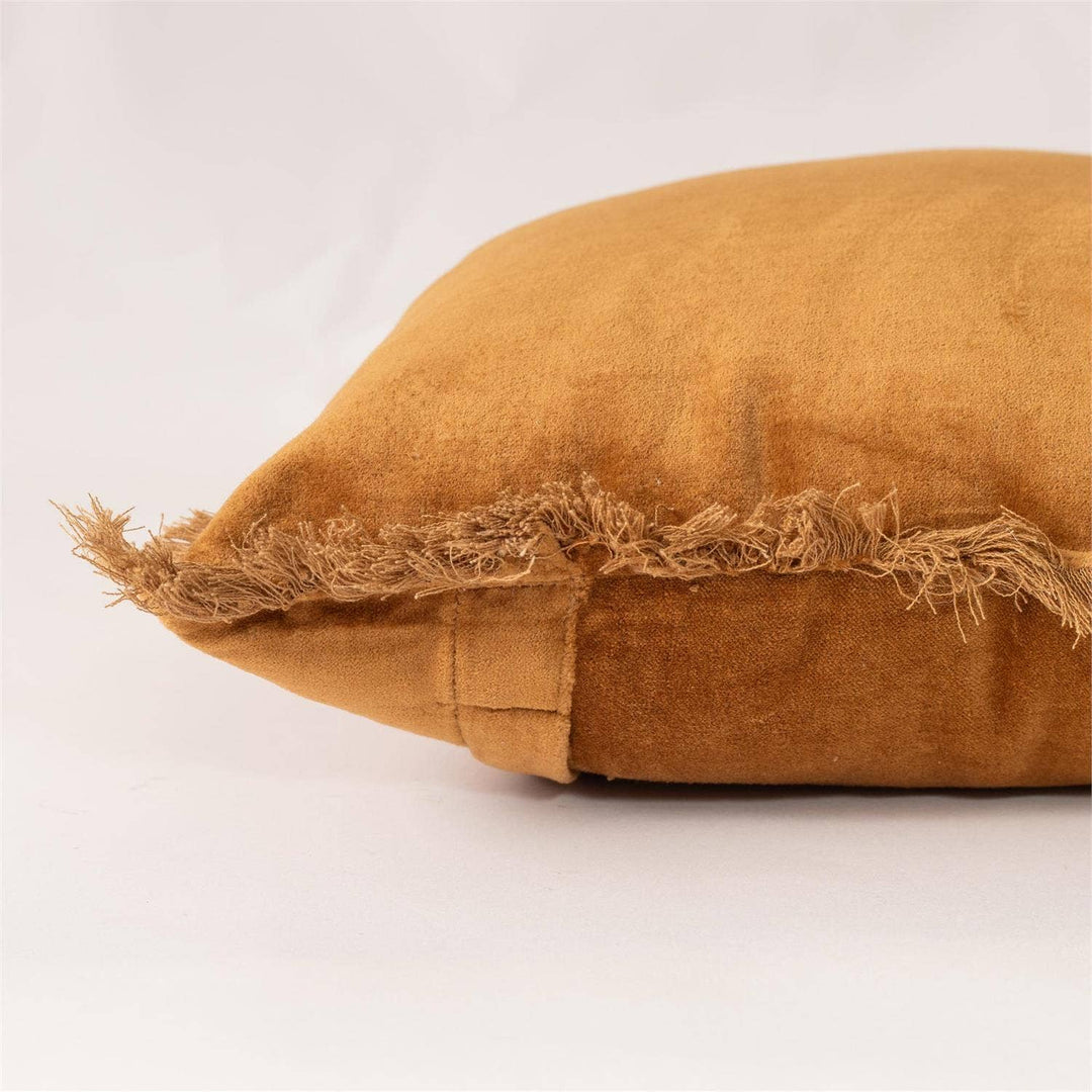 Velvet Rust Pillow