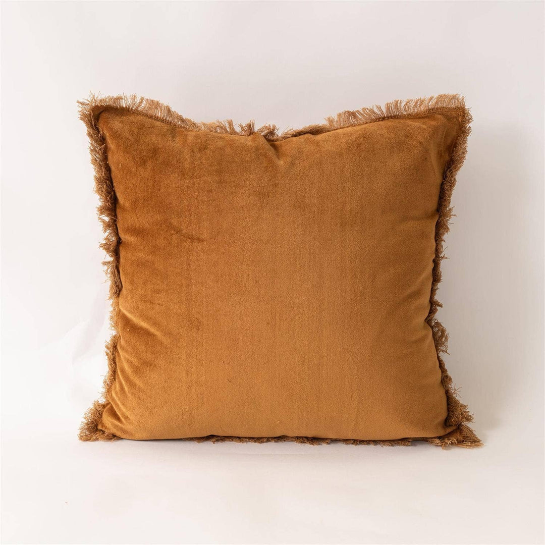 Velvet Rust Pillow