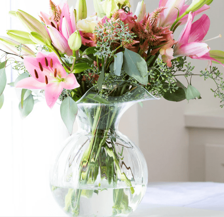 Vietri Hibiscus Vase - Small Batch Specialty Gifts