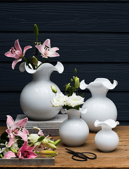 Vietri Hibiscus Vase