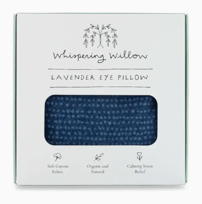 Whispering Willow Lavender Eye Pillow - Small Batch Specialty Gifts