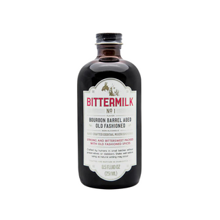 Bittermilk has recreated this gentlemen's cocktail by using classic bittering agents like gentian root and cinchona bark along with burnt sugar, spices and a bit of orange peel. Aged in Willett bourbon barrels to allow the flavors to come together and ramp up the intensity.