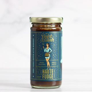 Our decadent Haute Fudge is hailed as one of the “most versatile ingredients” and should be in every pantry in every home. Made with only the finest dark chocolate, this rich sauce can be added to cakes, waffles, stews, poached pears, crepes, chilis, authentic mole, and of course, ice cream!