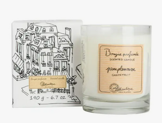 Fragrance your home with these delicately scented candles. A blend of mineral and vegetable wax and cotton wick. Burns for approximately 35 hours. 6.7 oz.