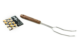 Picking oysters up off the grill is now easy. No more fumbling around with the beveled, rounded tongs or grill gloves, spilling your juices and losing your toppings. Our dual-prong oyster tongs are adjustable to the size of your oysters, and fit securely around the shell, stabilizing it for easy removal and maneuvering.