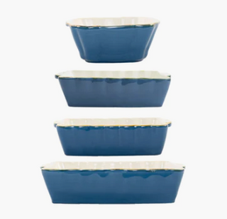 Ranging from Small to Large and Square to Rectangular, these Italian Bakers are the must-have for year-round entertaining. Weekly dinners and holiday gatherings alike will benefit from the handcrafted Italian design featuring ruffled edges. Product Dimensions: 7.5"-15.25"L, 5.75"-9.75"W, 2.5"-3.5"H, 0.75-4.5 Quarts