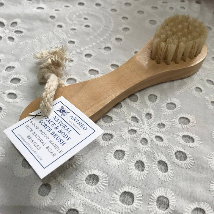 Natural Face Scrub Brush - Small Batch Specialty Gifts