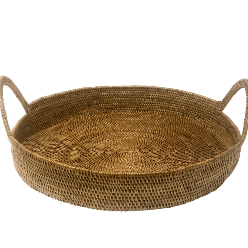 Rattan Tray - Small Batch Specialty Gifts