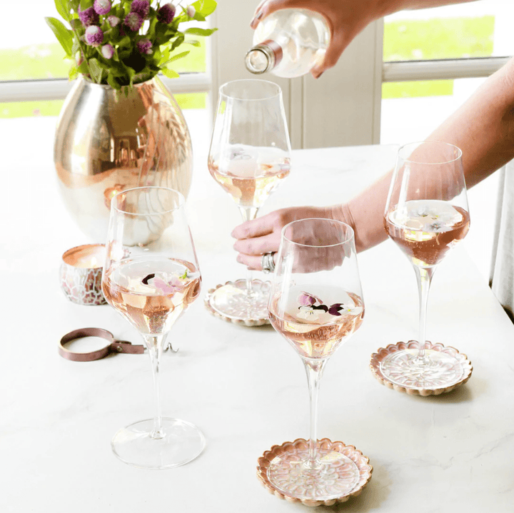 Vietri Contessa Wine Glass - Small Batch Specialty Gifts