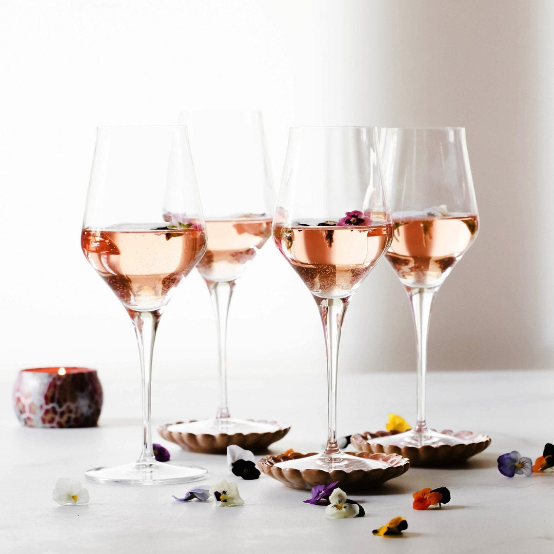 Vietri Contessa Wine Glass - Small Batch Specialty Gifts